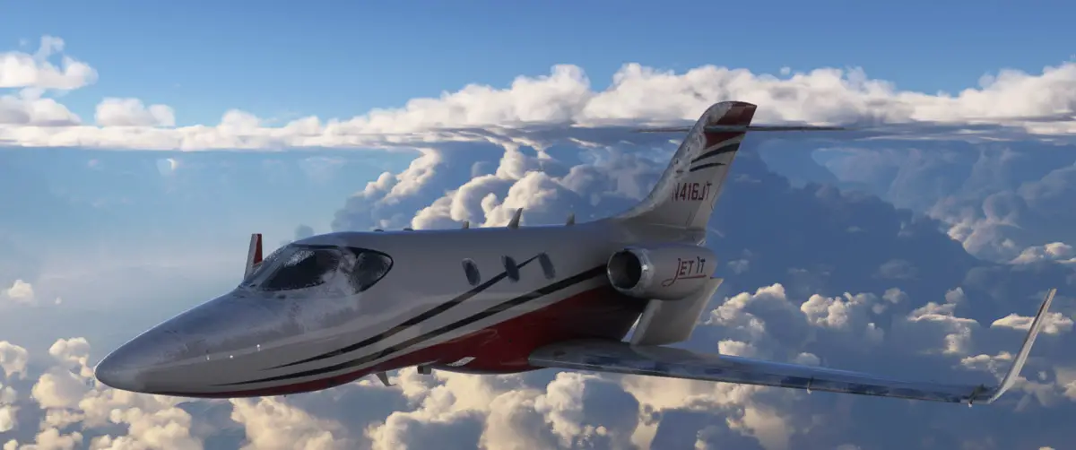 Hondajet MSFS flight simulator 1