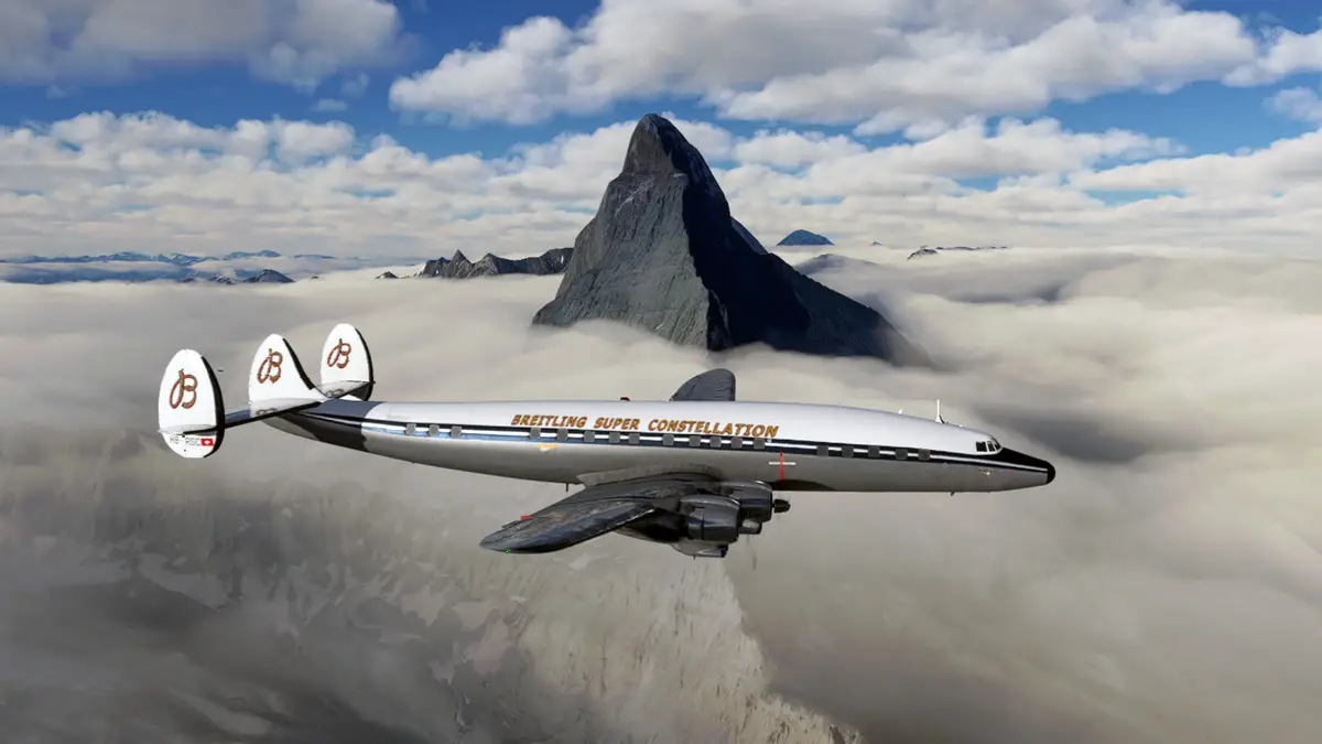 The L-1049 Super Constellation for MSFS is looking mighty impressive