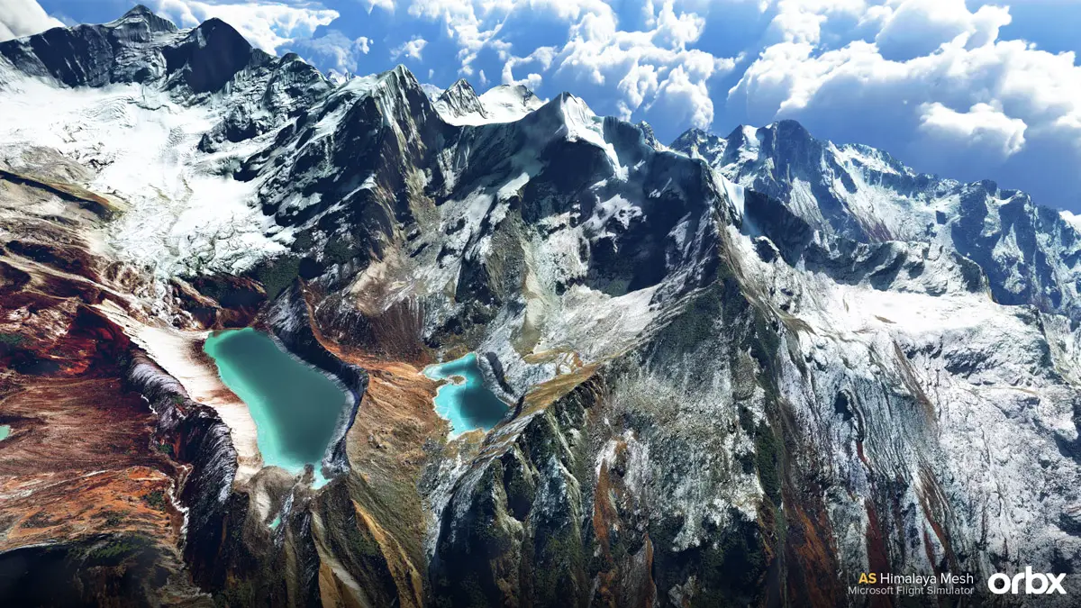 Orbx releases Himalaya and Central Asia Mesh, a massive terrain upgrade for MSFS