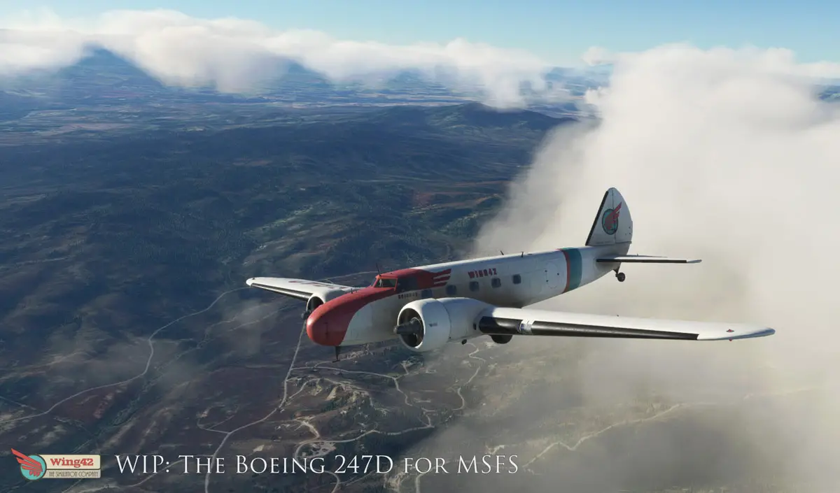 Wing42 Boeing 247D MSFS 4