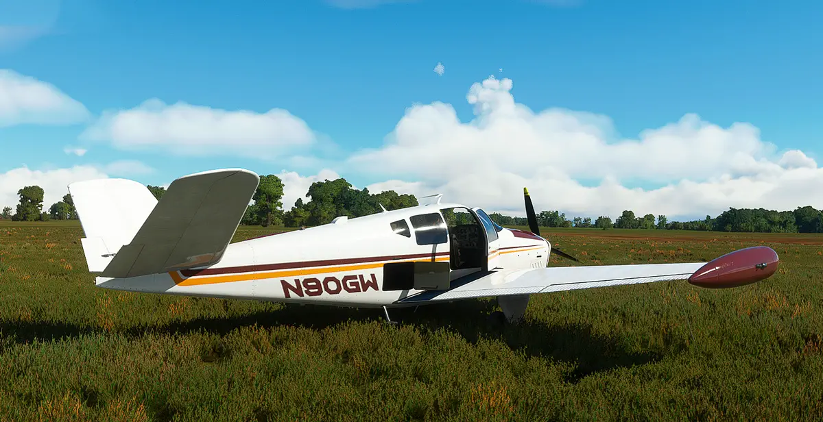 The prestigious V-tail Bonanza H35 is now available for MSFS
