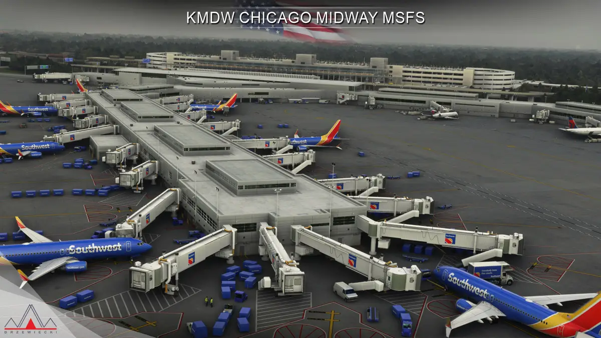 Drzewiecki Design releases KMDW Chicago Midway Airport for MSFS
