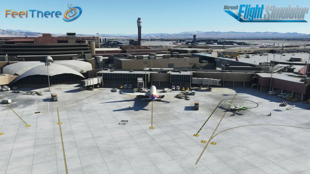 Feelthere las vegas airport msfs 4