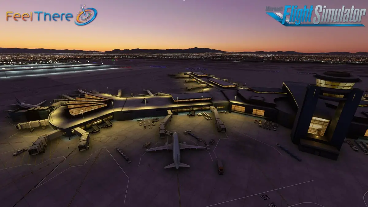 Feelthere las vegas airport msfs 6