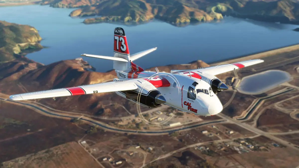 Cal Fire’s Grumman S-2F3AT Turbo Tracker is in development for MSFS