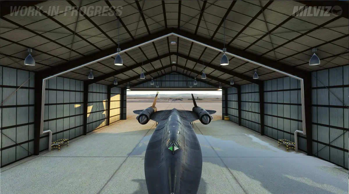 Milviz shares new images of the SR-71 for MSFS, aims to go to beta next Summer