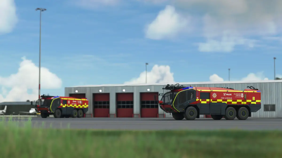 Pyreegue Glasgow AIrport MSFS 8