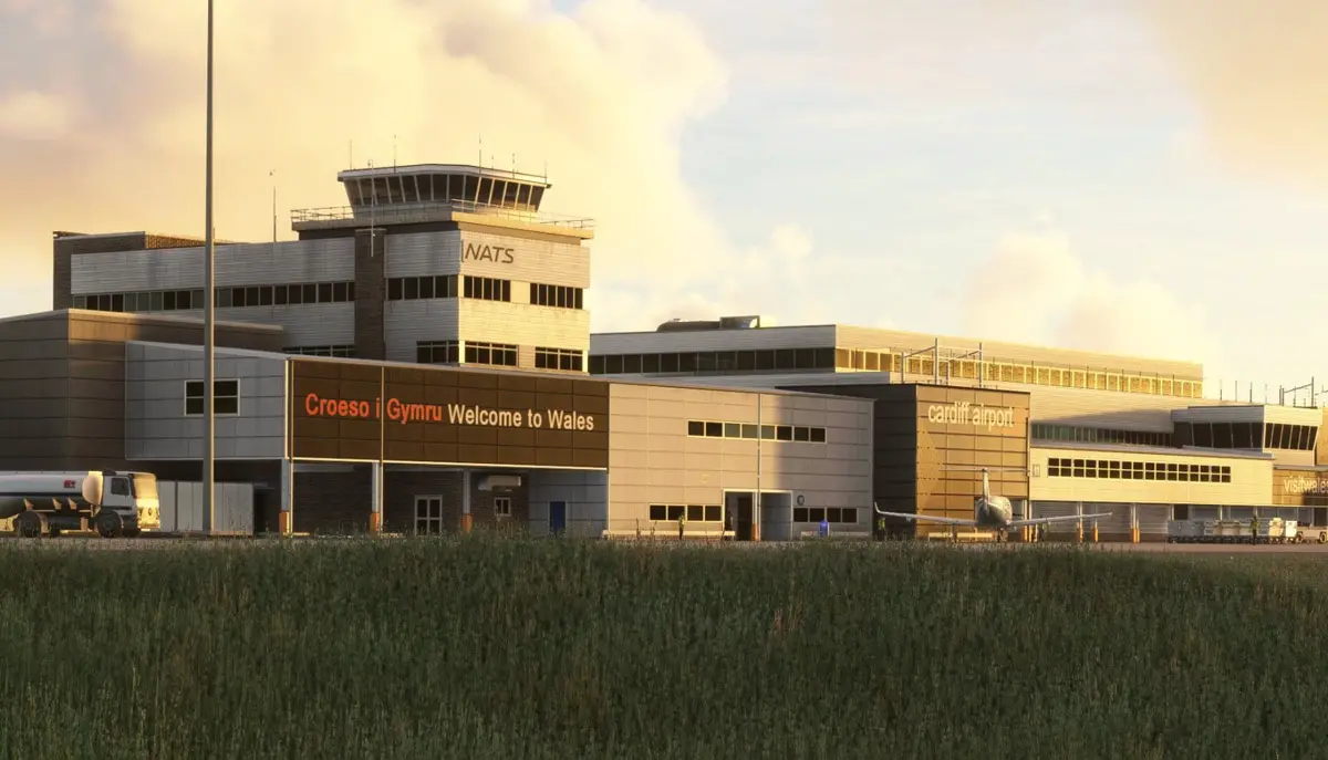 UK2000 Cardiff Airport EGFF MSFS 9