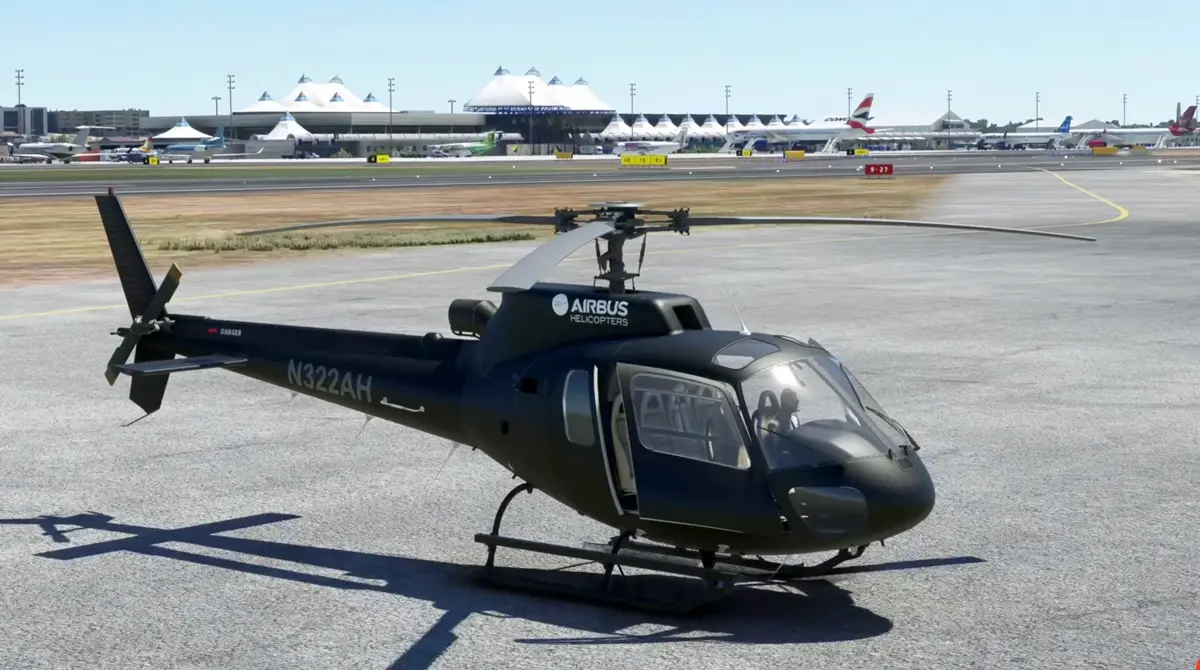 The freeware Airbus H125 Helicopter is now available for MSFS