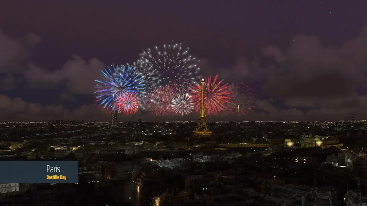 Celebrate the New Year in MSFS with a worldwide fireworks display!