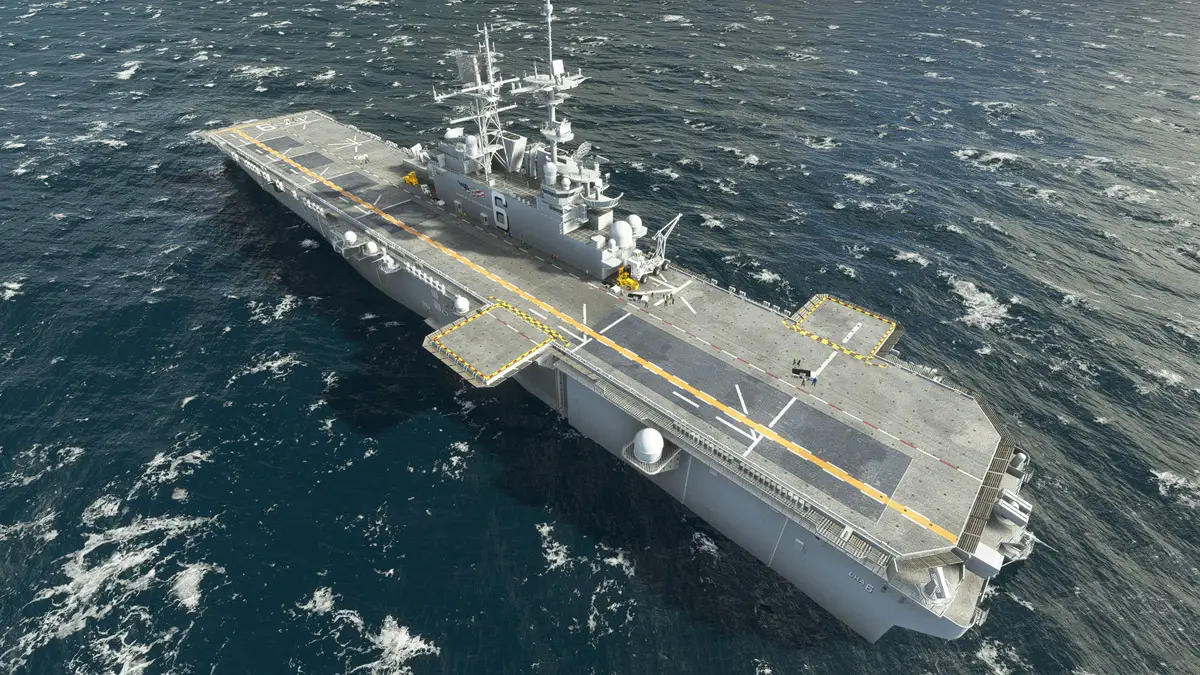 Indiafoxtecho america class ships f 35 4