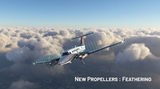 MSFS improved propeller physics 2