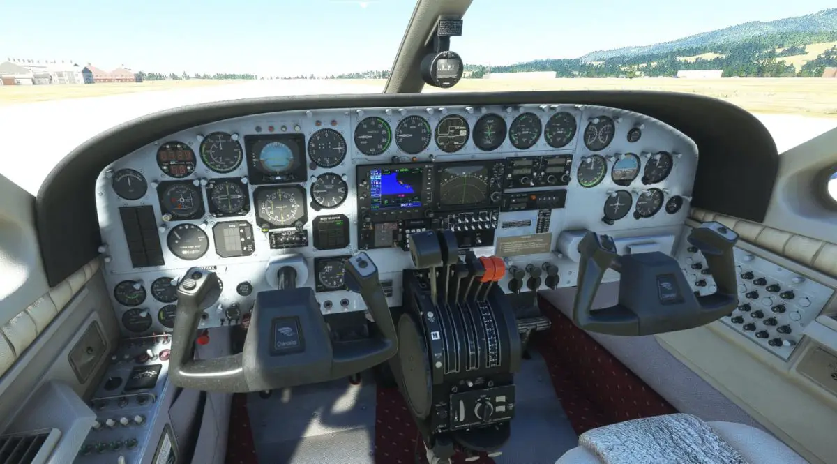 Flysimware is putting the finishing touches on its Cessna 414A Chancellor for MSFS