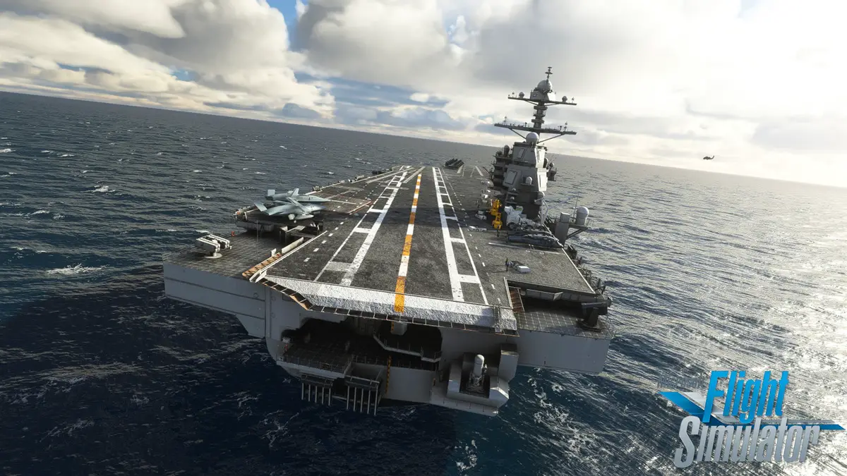 (Update: Ford-class carriers too!) Indiafoxtecho releases two America-class ships for MSFS, meant as companions for the F-35