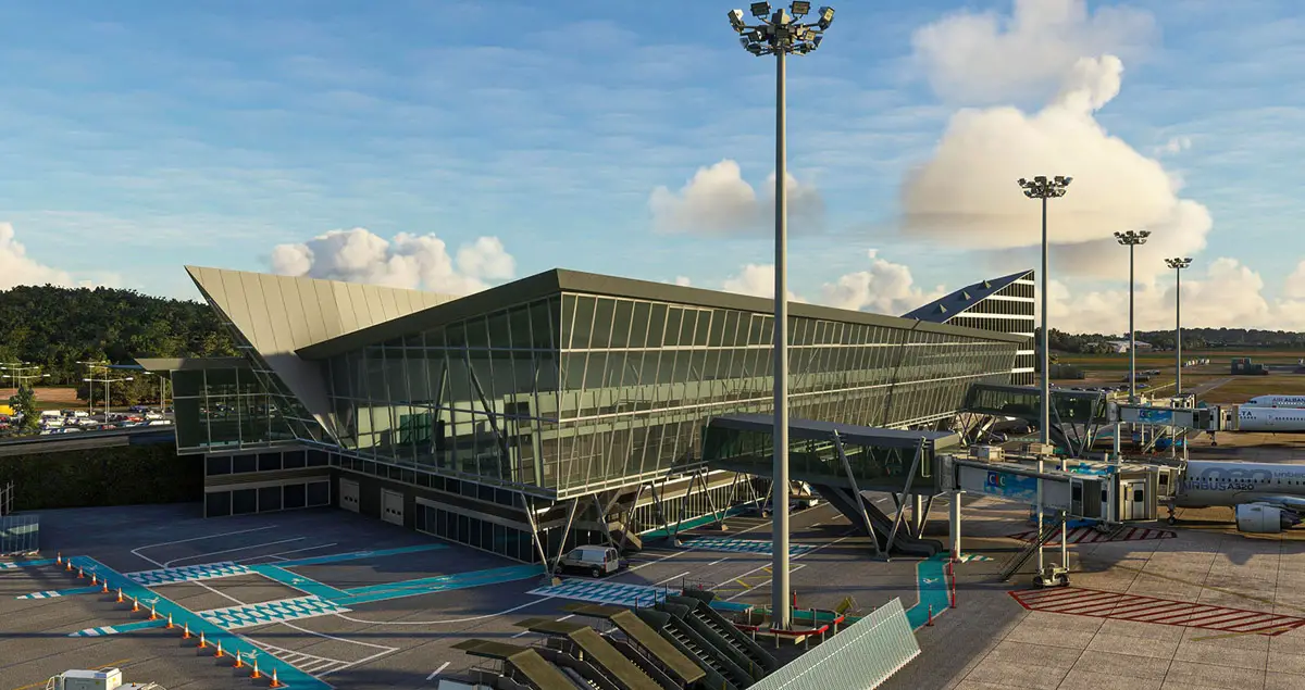 Beautiful Model of the World upgrades Lille Airport for MSFS