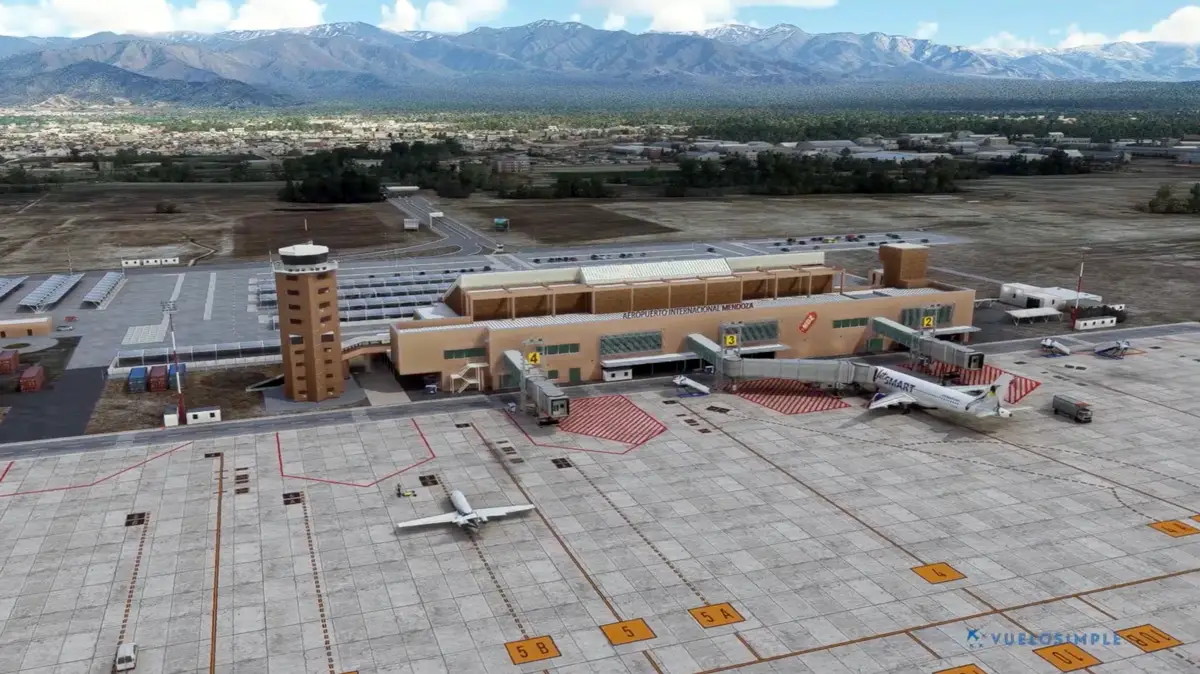 Some love for South America: El Plumerillo International Airport now available for MSFS