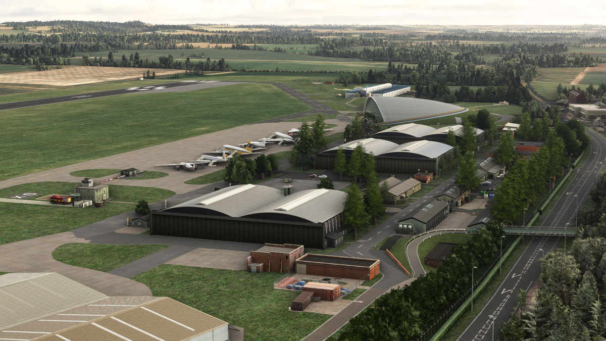 egsu duxford airfield freeware msfs 6