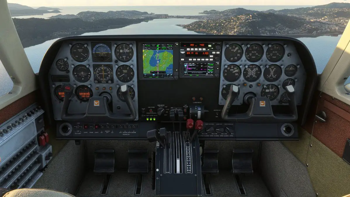 Milvis teases the Cessna 310R for MSFS with full cockpit image