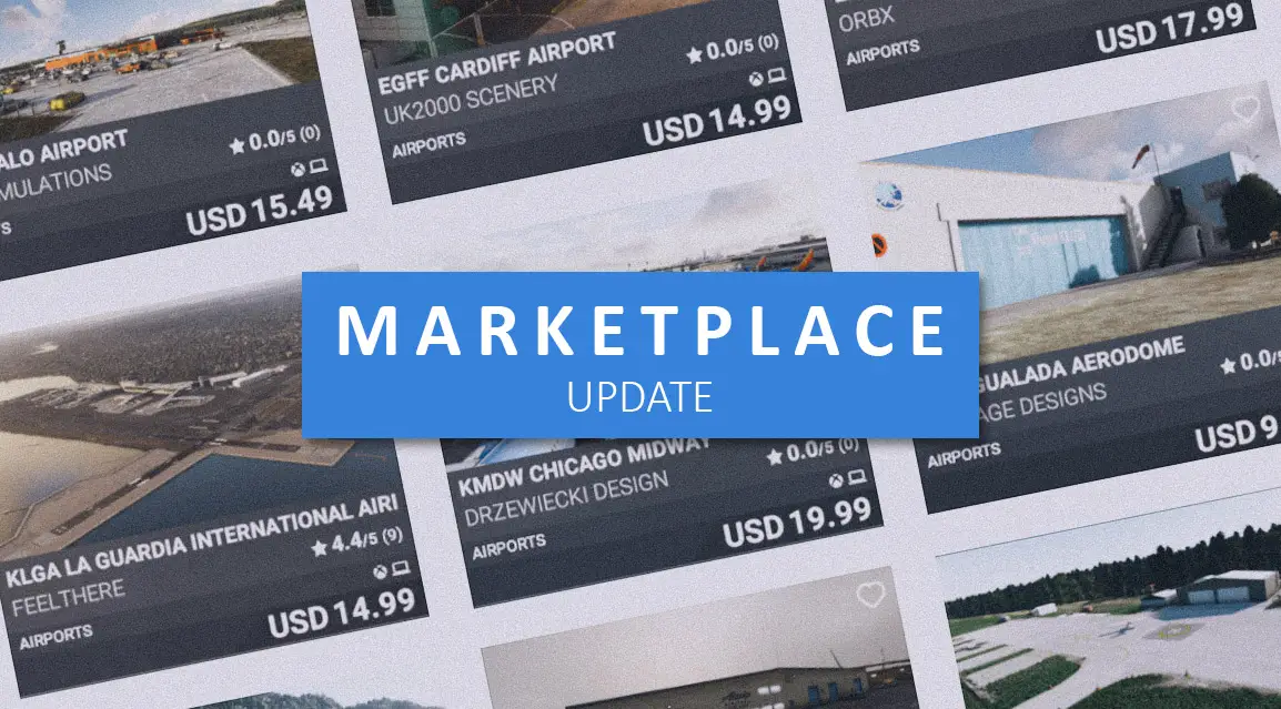This week’s Marketplace update brings new A320 and 747 liveries for Xbox simmers