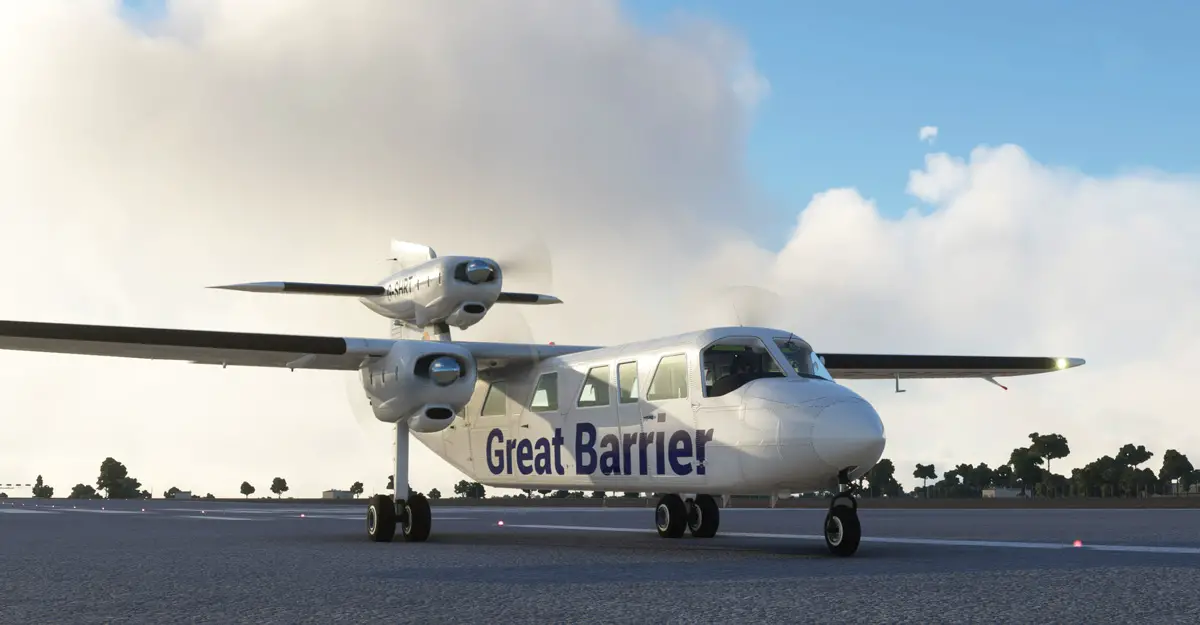 Watch this preview of the BN-2A Trislander, coming very soon to MSFS