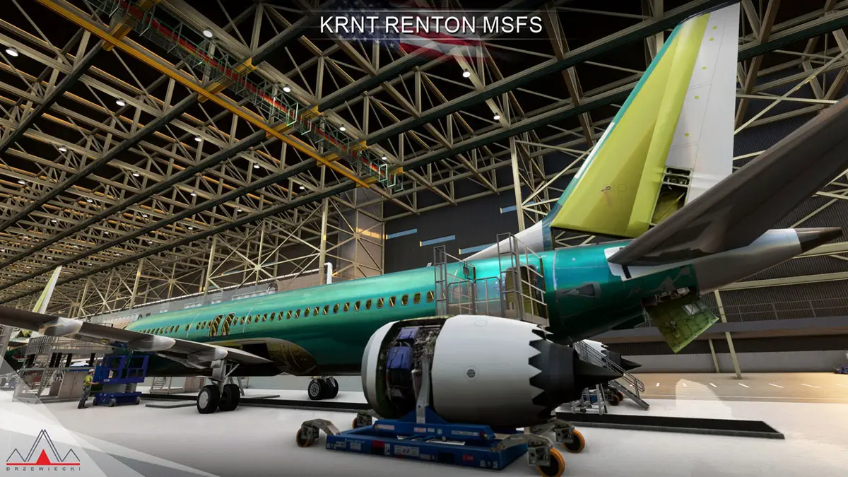 KRNT Renton Airport MSFS 12