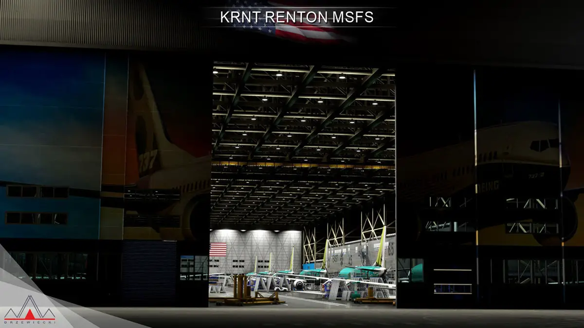KRNT Renton Airport MSFS 13