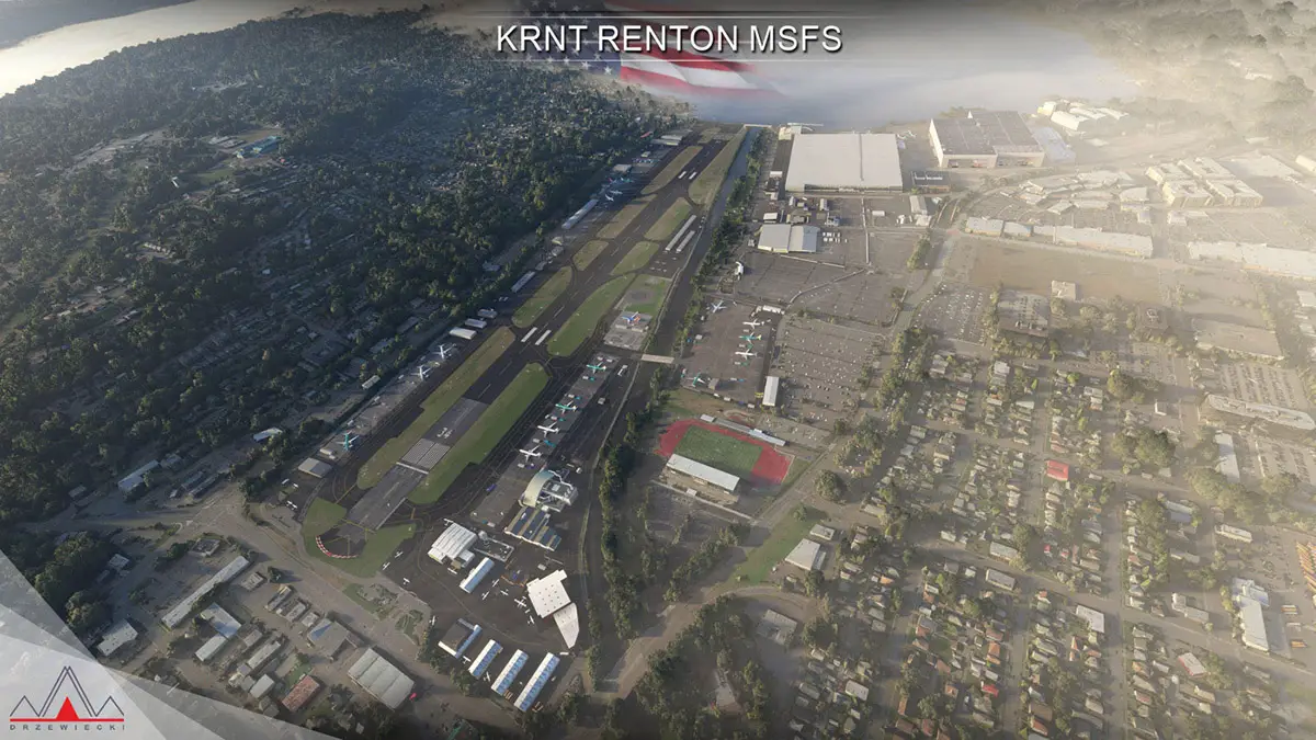 KRNT Renton Airport MSFS 7
