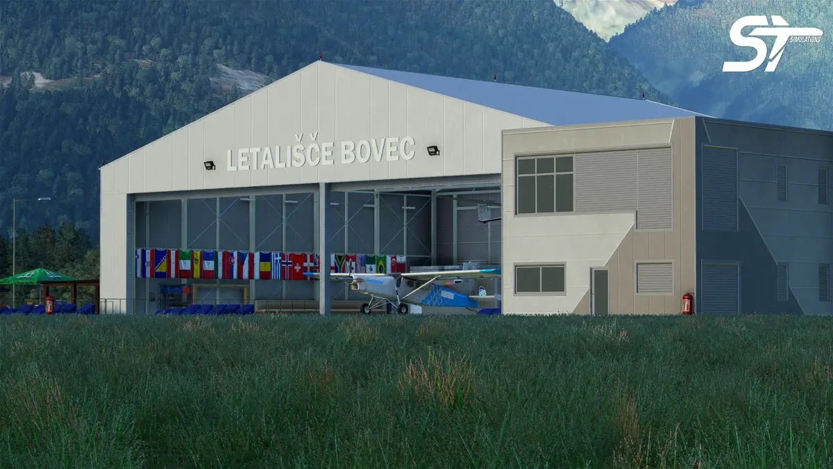 Explore the Julian Alps starting from ST Simulations’ Bovec Airport, in Slovenia