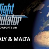 MSFS World Update 9 Italy Malta 1