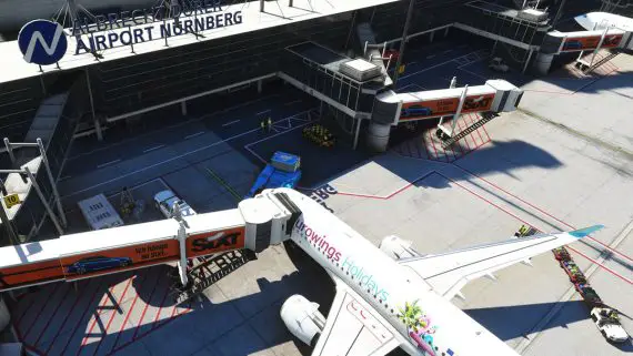 Nuremberg Airport MSFS 12