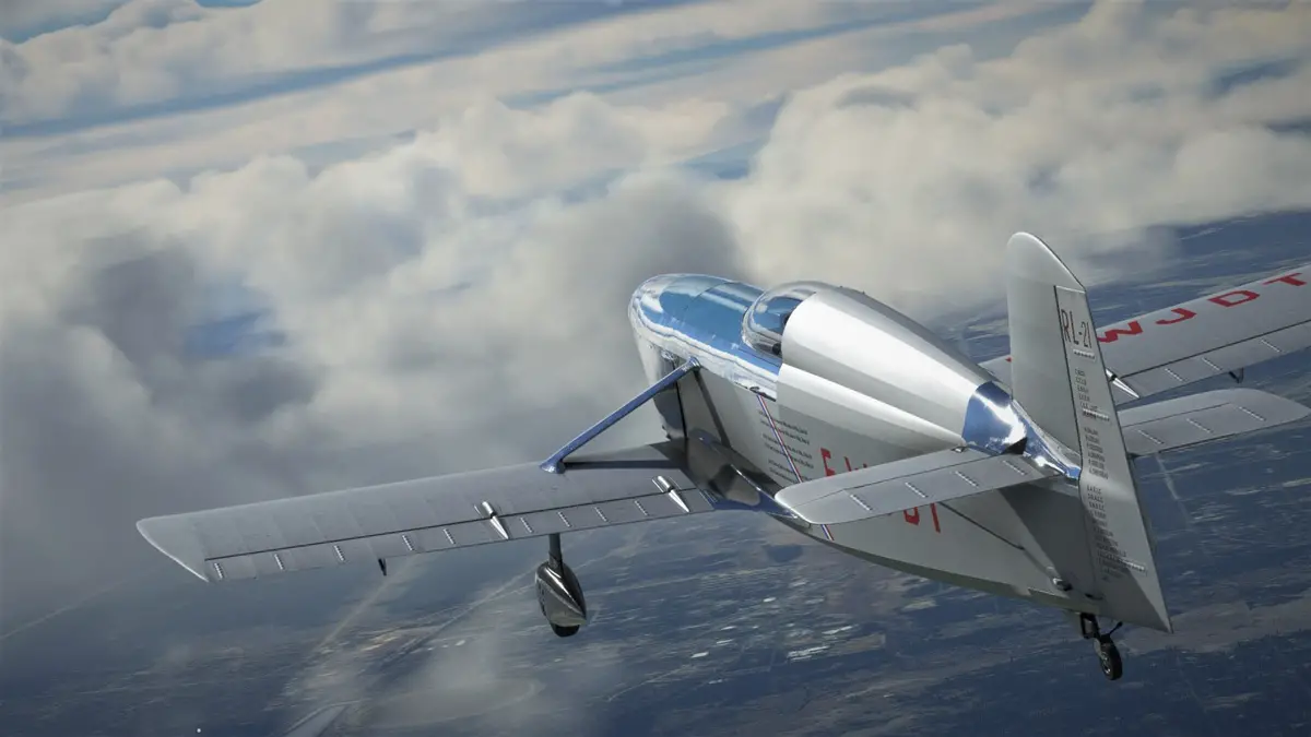 BlueMesh announces the Leduc RL.21 for MSFS, a French airplane from the 1950s