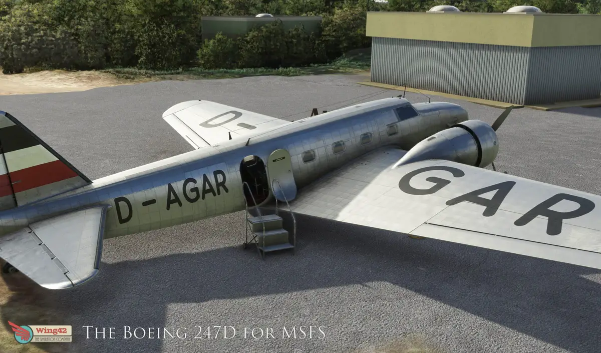 Wing42 Boeing 247 MSFS release date 3