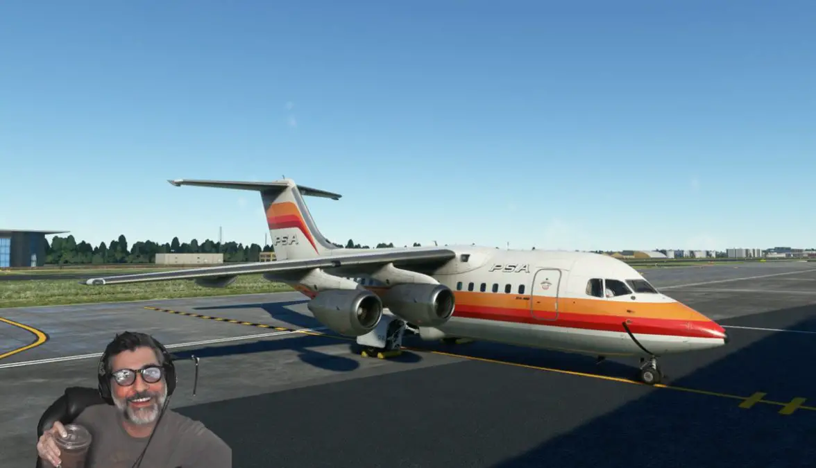 Watch this extensive video preview of the Just Flight BAe 146