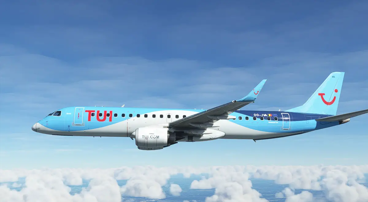 Virtualcol releases the Embraer 190/195 Series for MSFS