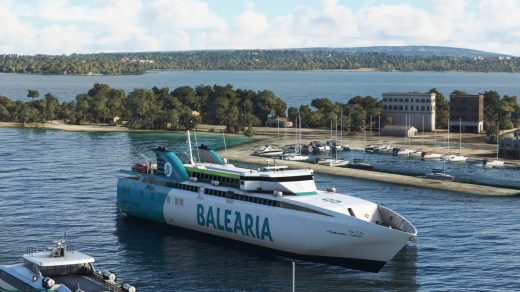 Seafront Simulations Balearic Islands vessels MSFS 6