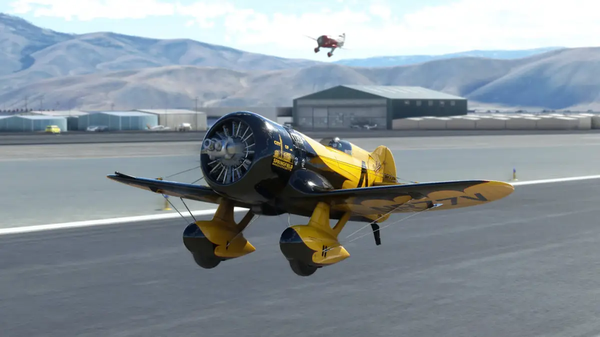 The Gee Bee Model Z and R-2 are now out for Flight Simulator