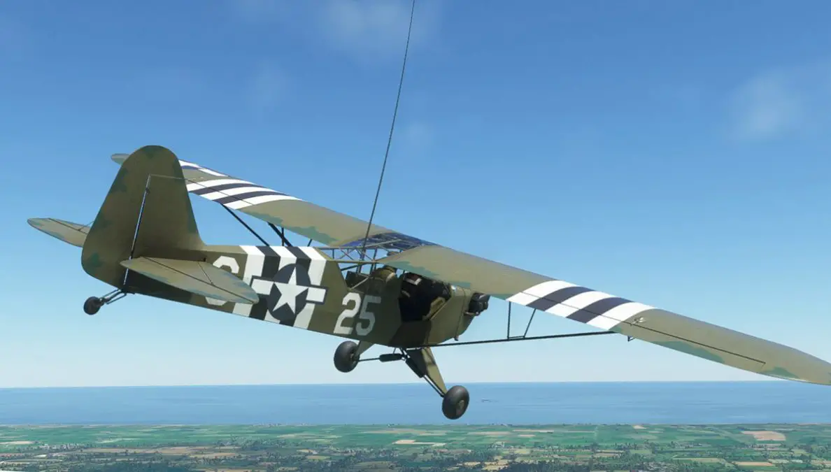 Flight Replicas reveals its L-4H Grasshopper for Microsoft Flight Simulator
