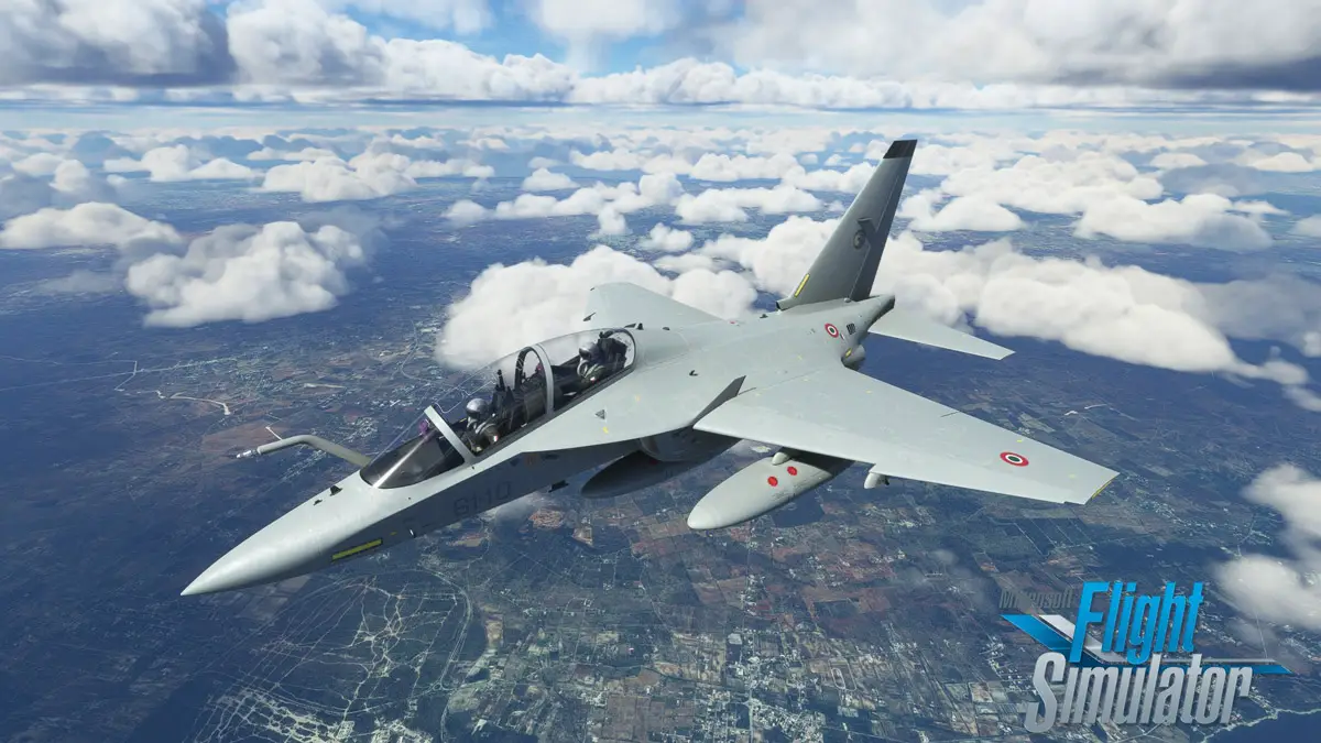 Indiafoxteco shares new images of the Aermacchi M-346 for MSFS