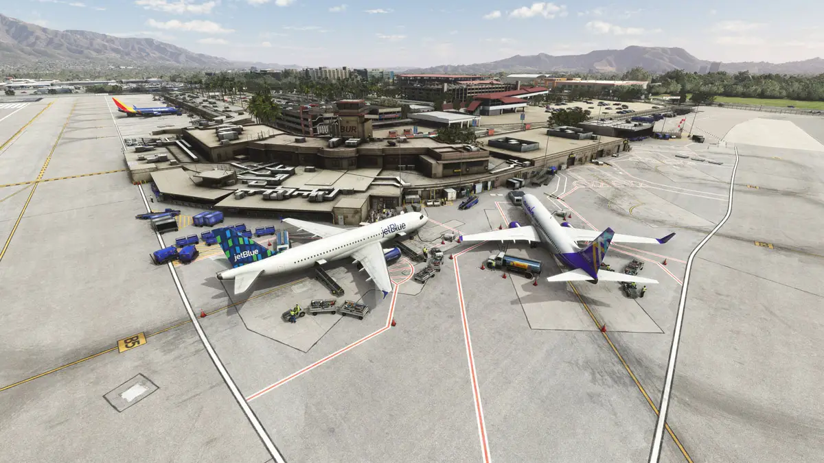 Orbx releases new and improved Hollywood Burbank Airport for MSFS