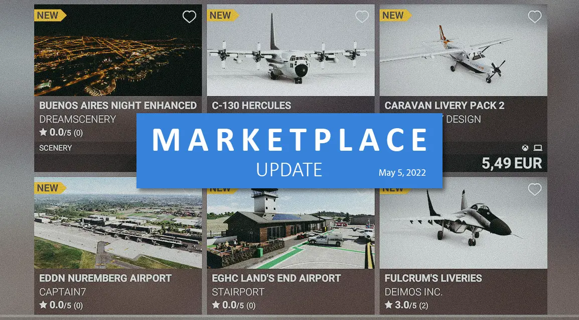 What’s new this week in the MSFS Marketplace