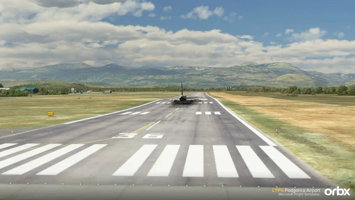 Orbx releases LYPG Podgorica Airport for MSFS
