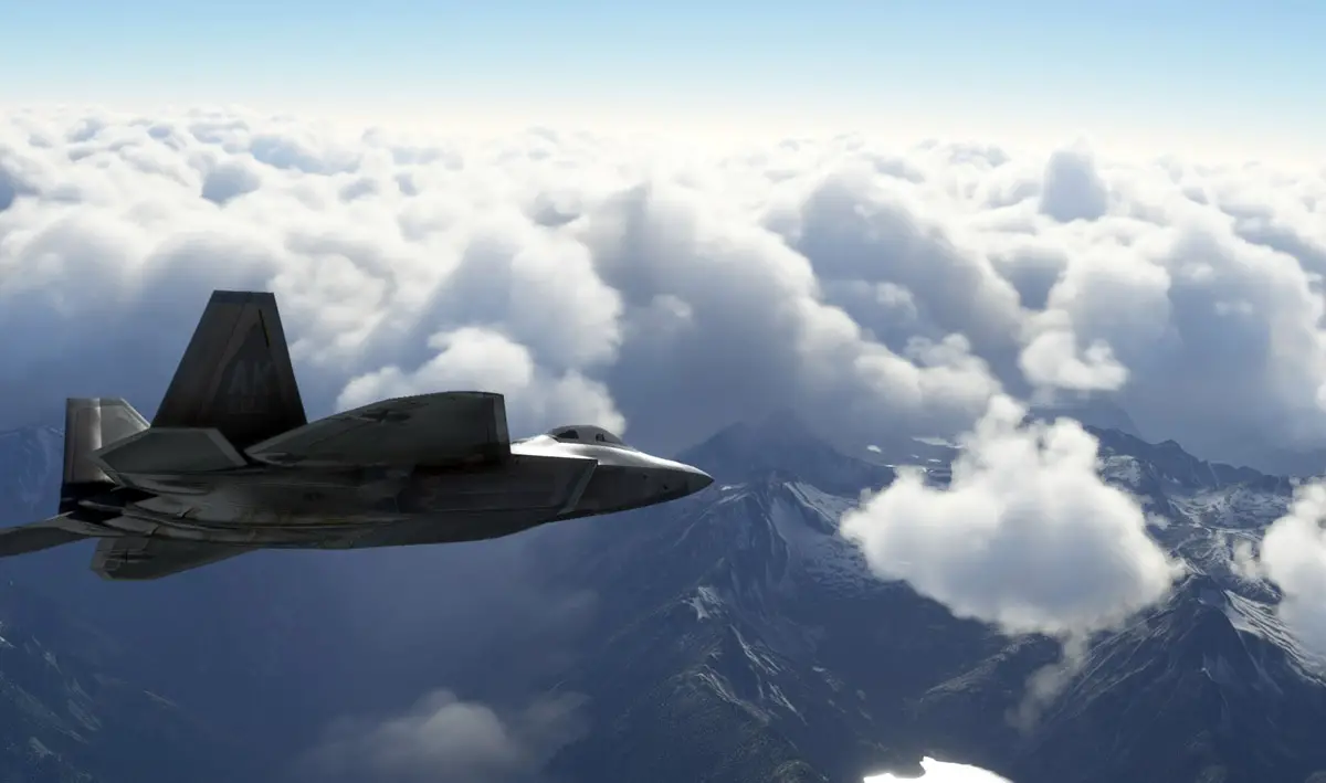 Top Mach F 22 Raptor MSFS 11