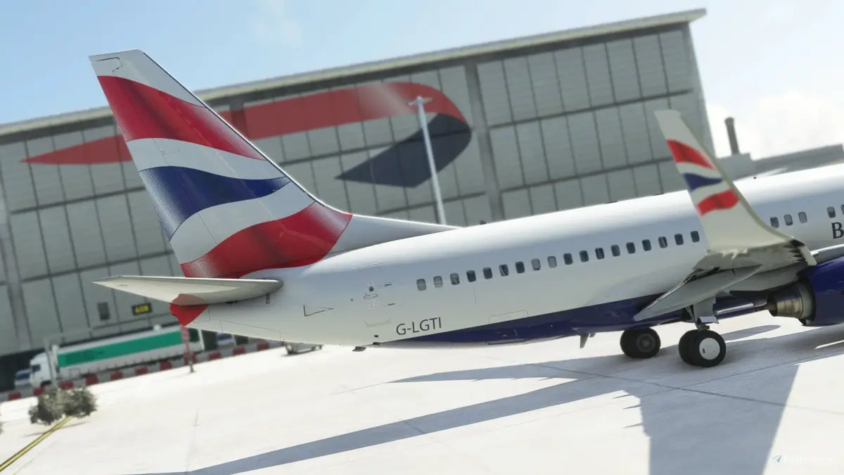 pmdg 737 msfs british airways livery