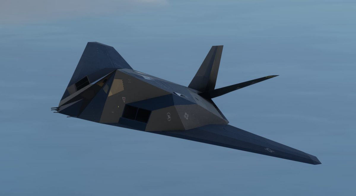 Aerial Sim F 117 MSFS 5