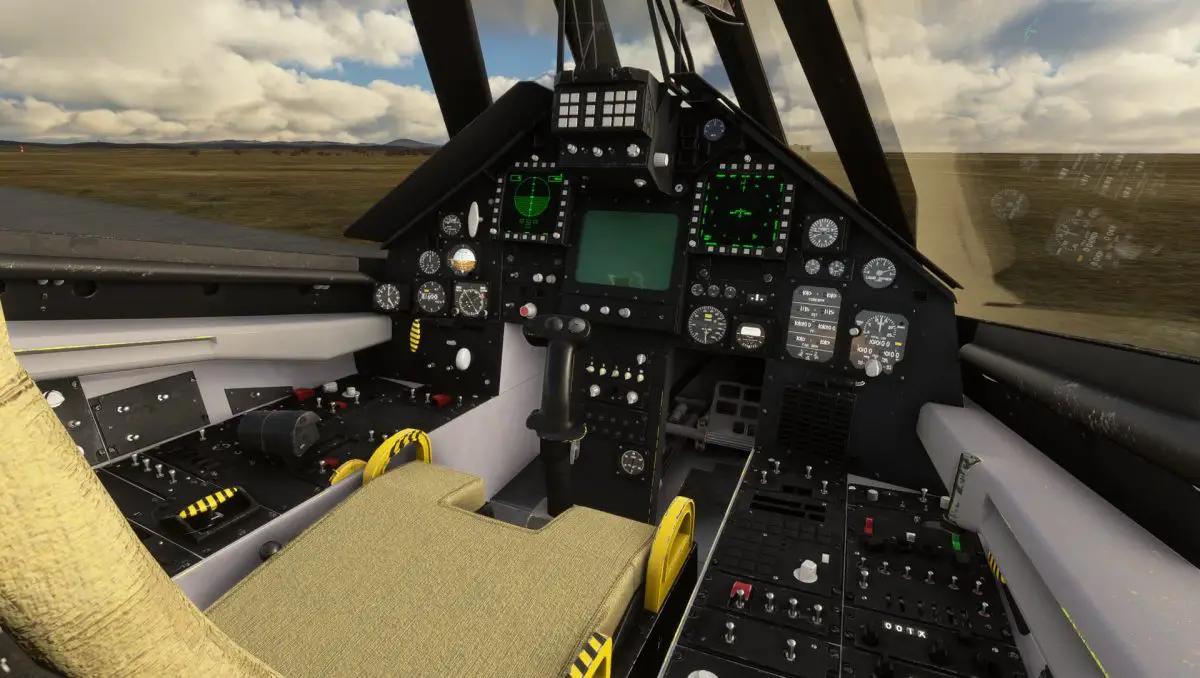 Aerial Sim F 117 MSFS 8