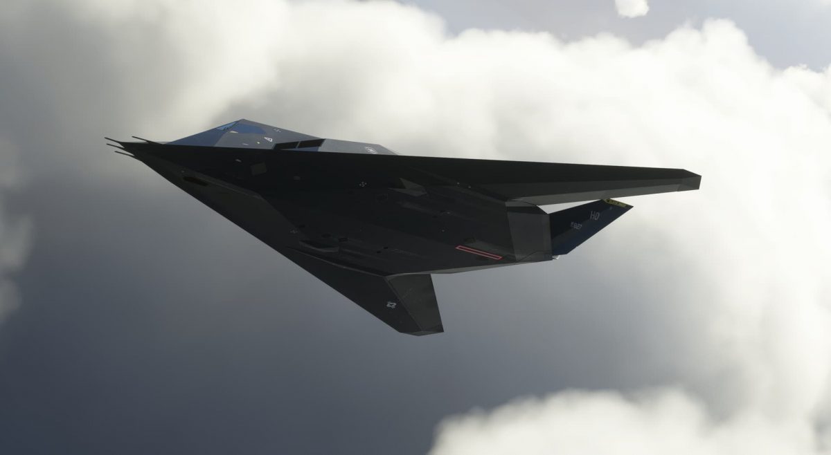 Take a look at this promising F-117 Nighthawk that’s being developed for MSFS
