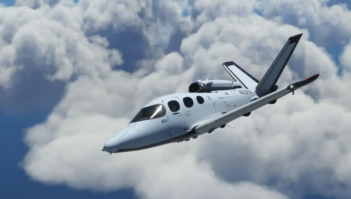 The striking Cirrus Vision Jet for MSFS gets teased by FlightFX