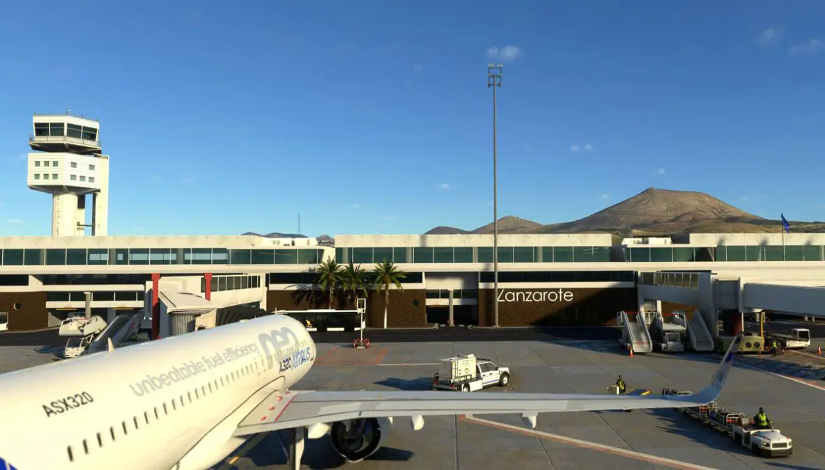 Just Flight releases Lanzarote Airport for MSFS