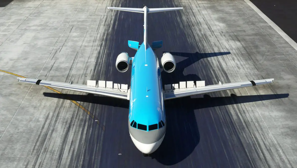 Fokker 100 and 70 announced by Just Flight, coming to MSFS in 2023