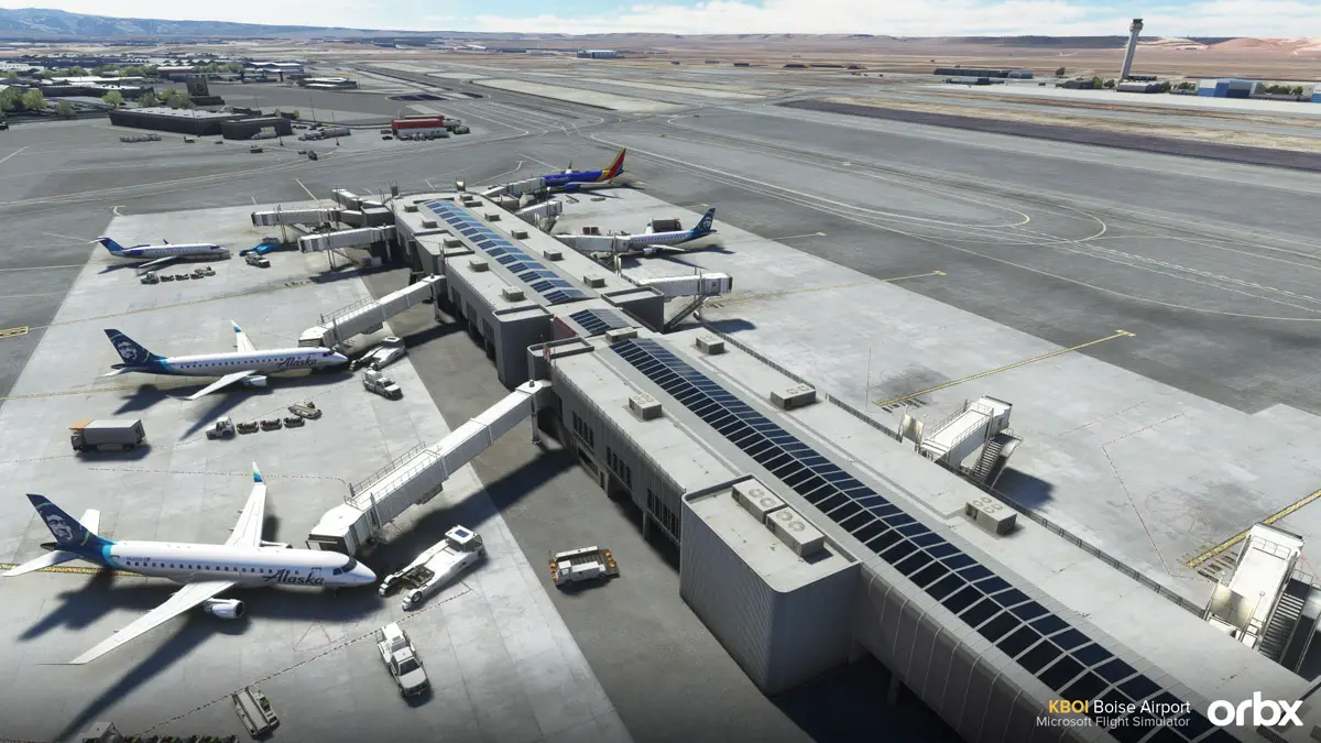 Orbx KBOI Boise Airport MSFS 1